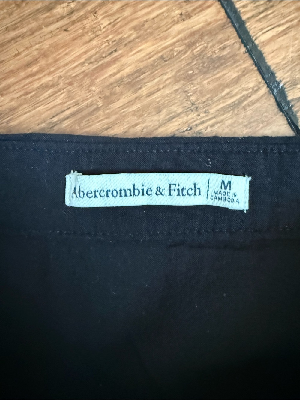 Abercrombie & Fitch Y2K Plaid Mini Skirt Wool Blend Black Gray Cream Woman’s M - Picture 6 of 9